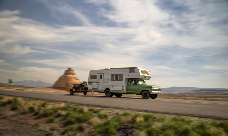 Class C driving in the desert