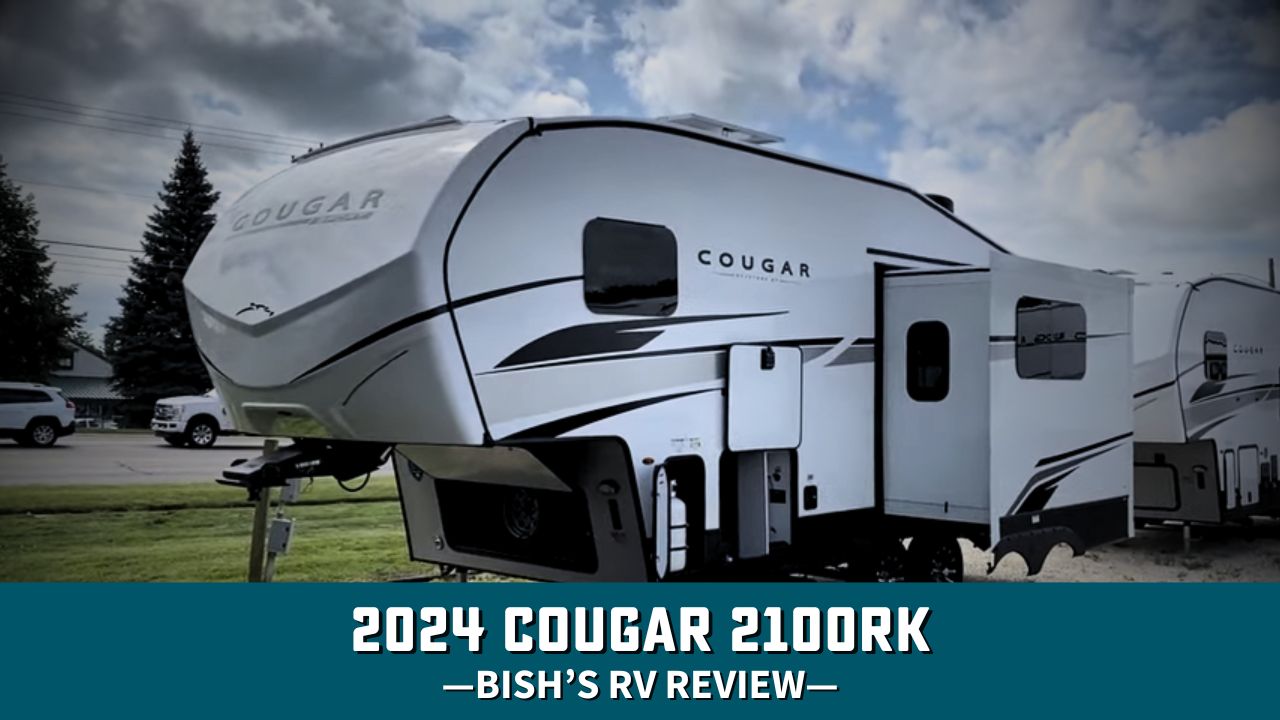 One of the SHORTEST 5th Wheels Out There! The 2024 Cougar 2100RK by ...