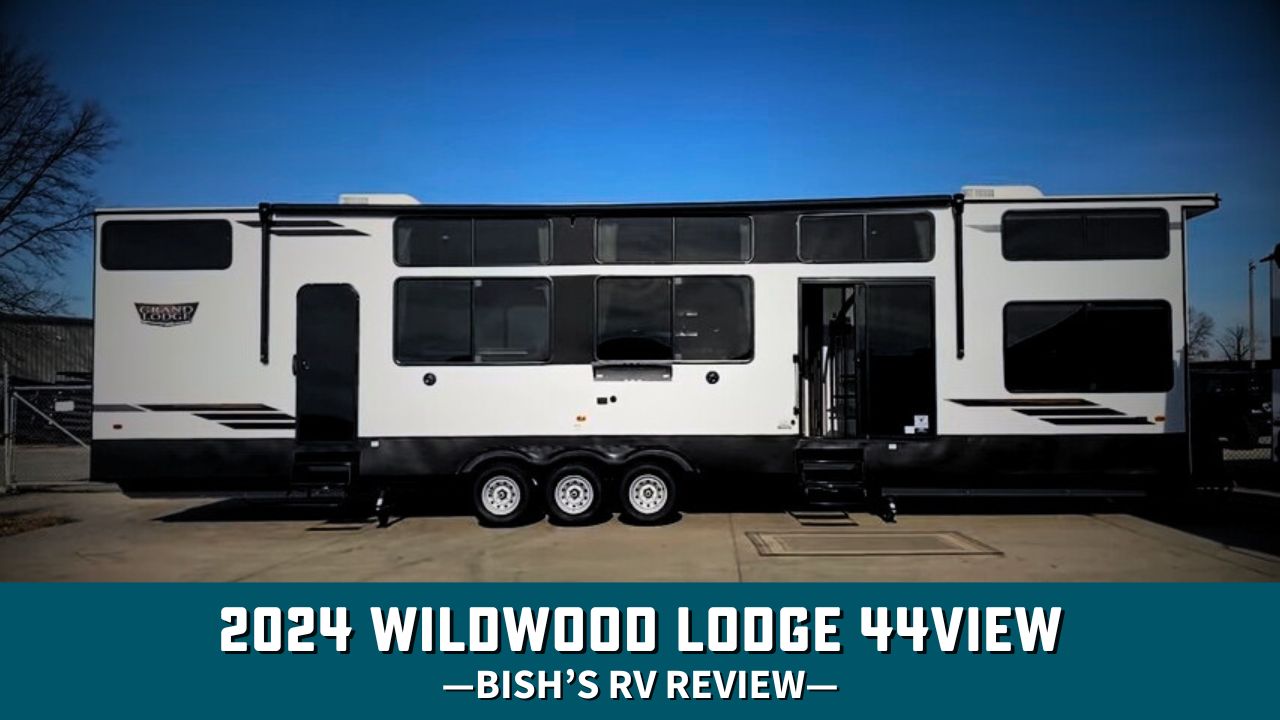 A Brand New Destination Trailer The 2024 Wildwood Lodge 44VIEW