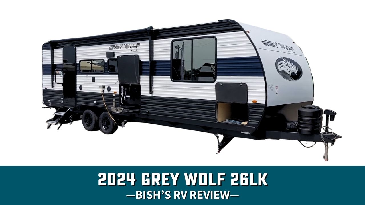 NEW MODEL New Take On Couples Camping 2024 Grey Wolf 26LK Travel Trailer   2024 Grey Wolf 26LK 