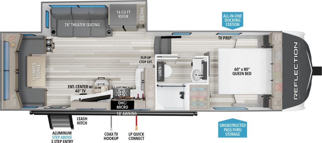 grand design reflection 150 series floorplan