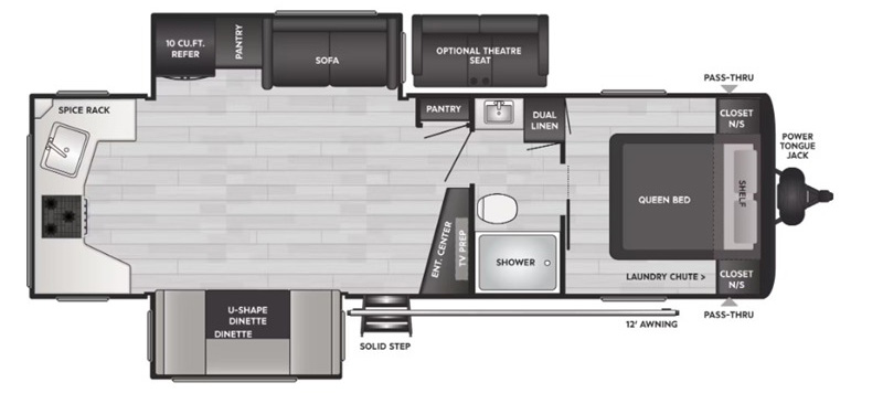 Keystone Springdale 28RK floor plans