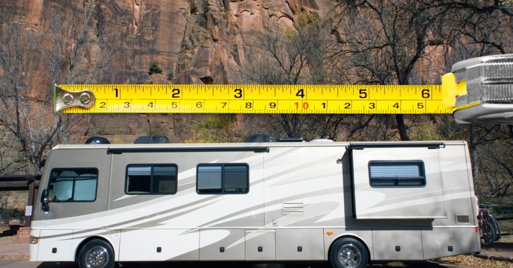 measuring rv roof