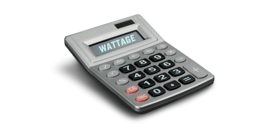 calculating wattage