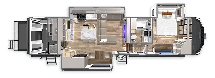 Floor Plans of Brinkley G 3250