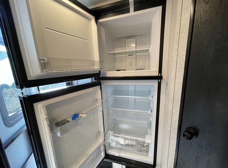 open refrigerator