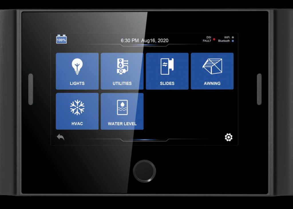 RV control panel