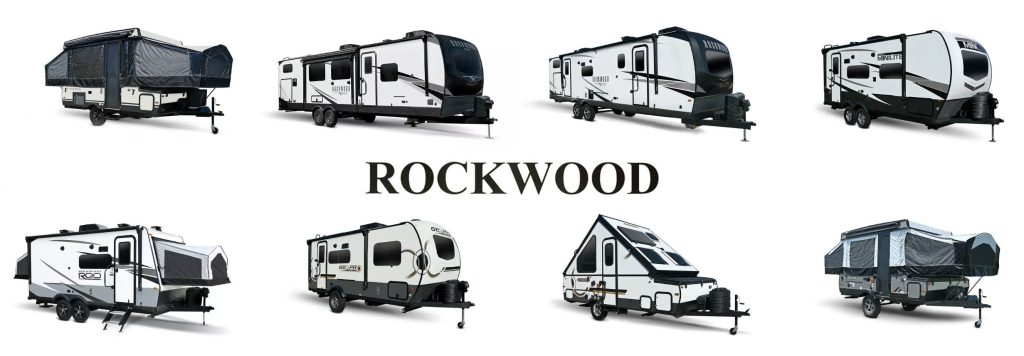 8 styles of Rockwood campers