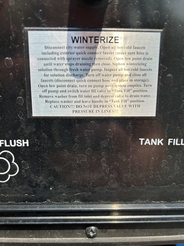 winterize