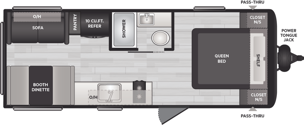 Hideout floor plans