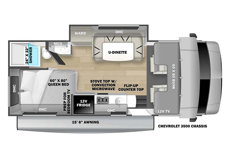 floor plan class c rv