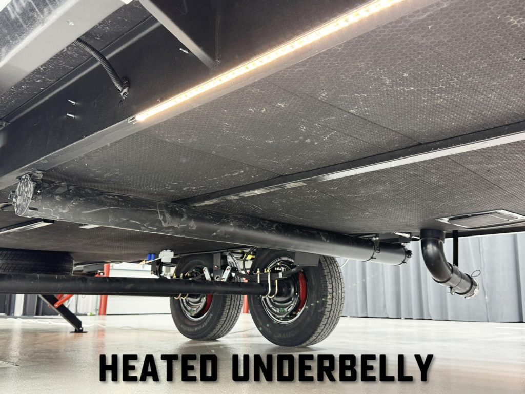 Heated underbelly of Brinkley I 275