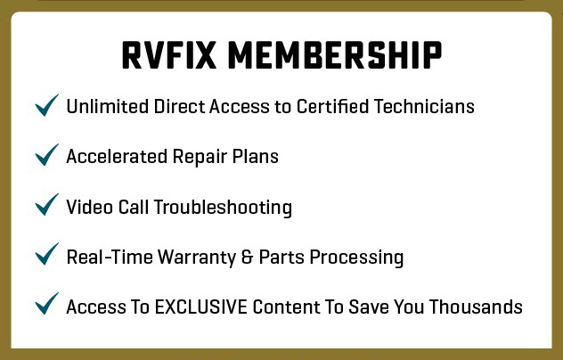 RVFIX Membership- List of Benefits